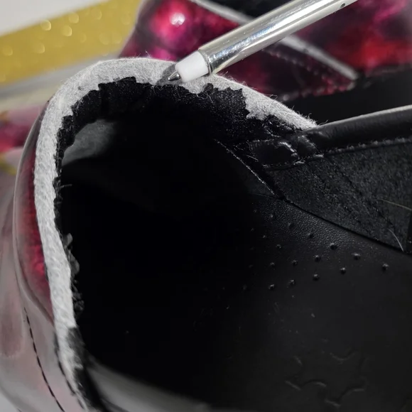 Dansko Professional clogs red black marble patent leather finish size 38 (7.5) * - Picture 11 of 16